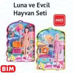 MGS LUNA VE EVCİL HAYVAN SETİ OYUNCAK